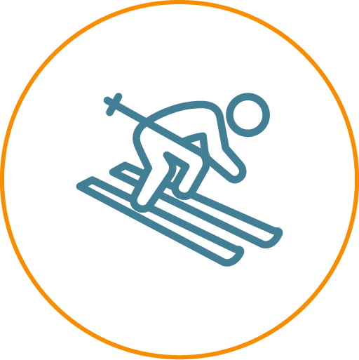 Ski laufen
